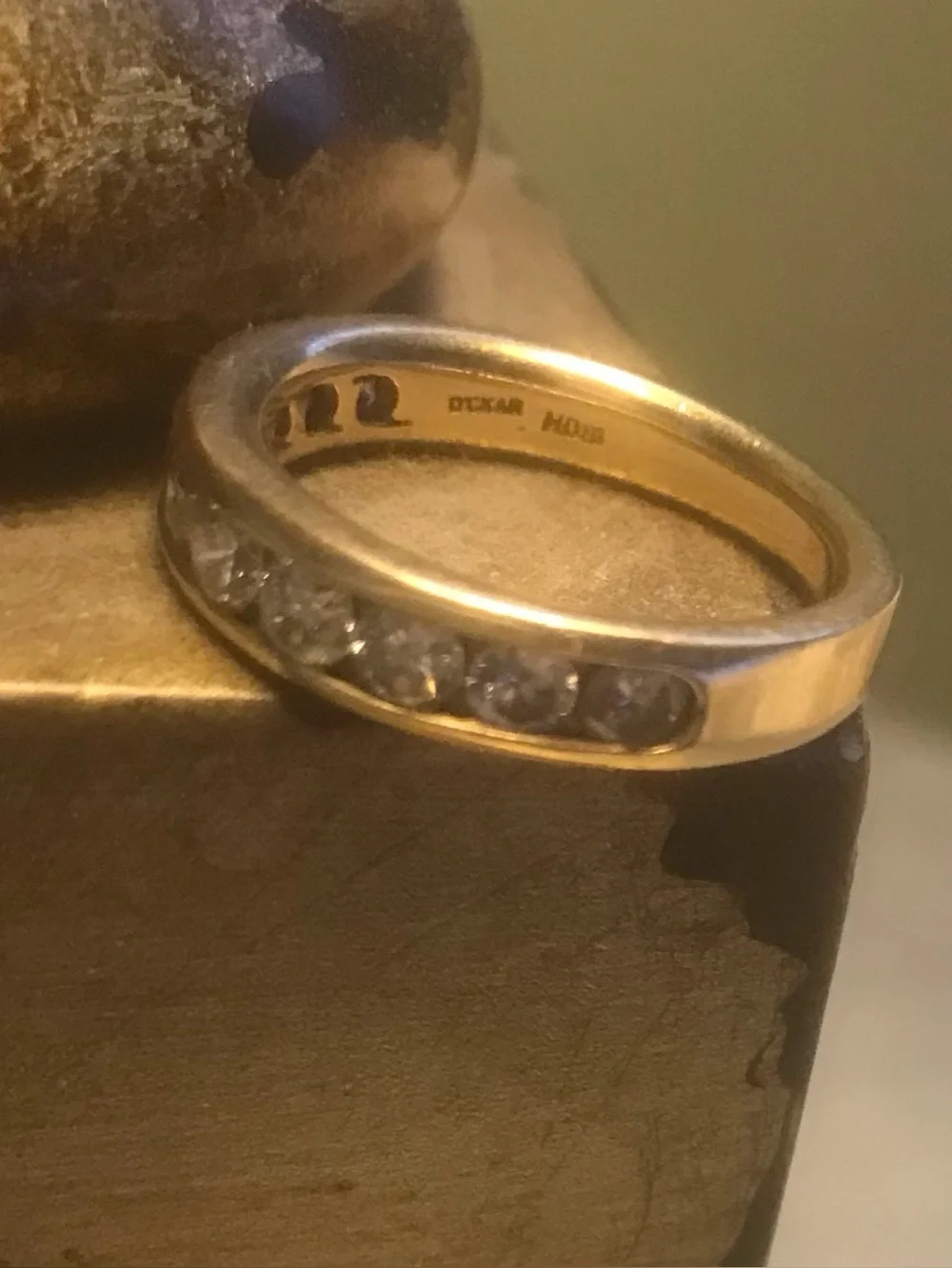 Beautiful 1 CTW Diamond Anniversary Ring Size 5 3/4